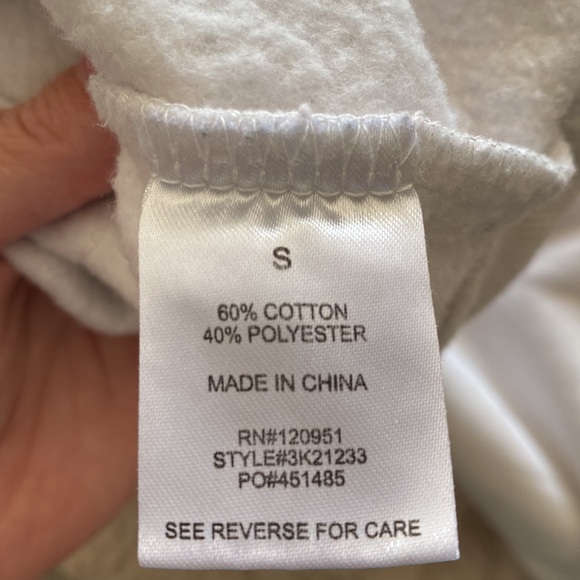 Hippie Rose women’s small cream lounge sweatshirt - Picture 4 of 4